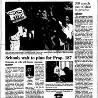 Yuba High Student Walkout Democrat Appeal